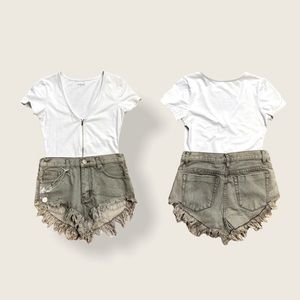 ⭐️ Pre-Styled Outfit ⭐️ Bodysuit + Shorts XS/S